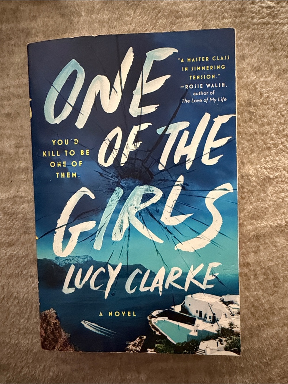 One of the Girls by — Blue Paperback Novel